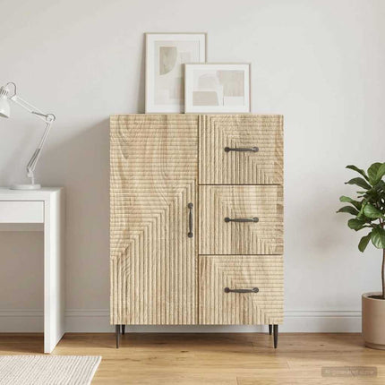 Sideboard Sonoma-ek 66 x 34,5 x 89,5 cm Konstruerat trä