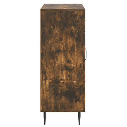 Sideboard med låda Rökt ek 66 x 34,5 x 89,5 cm Konstruerat trä