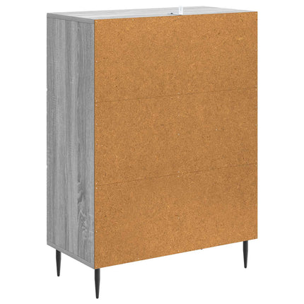 Sideboard Grå sonoma-ek 66 x 34,5 x 89,5 cm Konstruerat trä