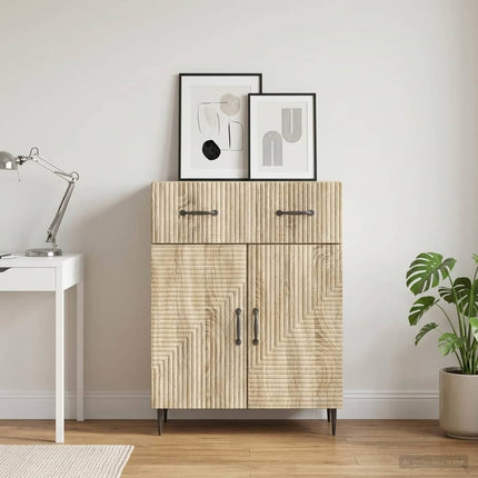 Sideboard Sonoma-ek 66 x 34,5 x 89,5 cm Konstruerat trä