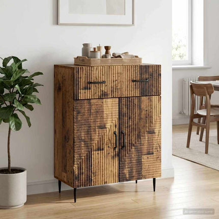 Sideboard Gammalt trä 66 x 34,5 x 89,5 cm Konstruerat trä