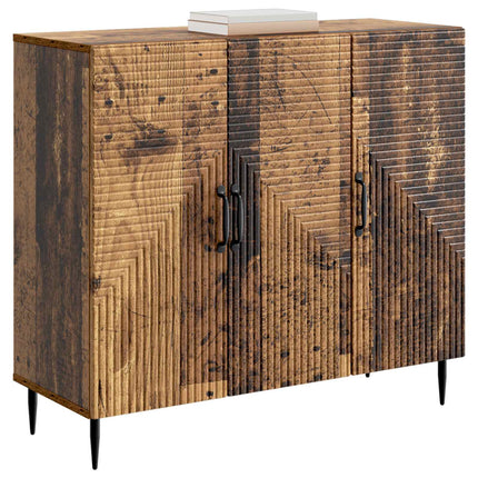 Sideboard Gammalt trä 89 x 34,5 x 80 cm Konstruerat trä