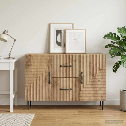 Sideboard Artisan-ek 89 x 34,5 x 60 cm Konstruerat trä