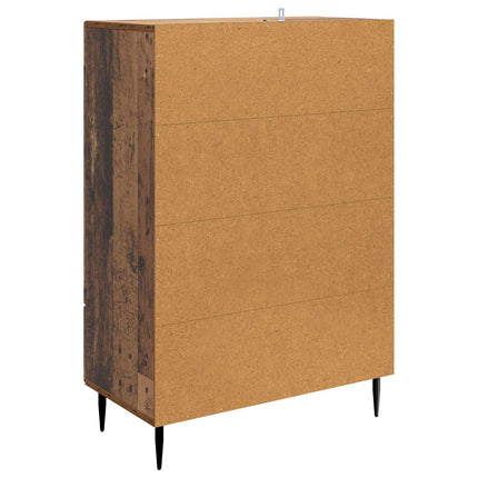 Sideboard Gammalt trä 66 x 34,5 x 95 cm Konstruerat trä