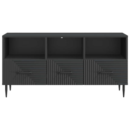 TV-skåp med låda Svart 102 x 34,5 x 50 cm Konstruerat trä