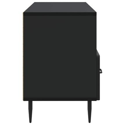 TV-skåp med låda Svart 102 x 34,5 x 50 cm Konstruerat trä