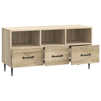 TV-skåp med låda Sonoma-ek 102 x 34,5 x 50 cm Konstruerat trä