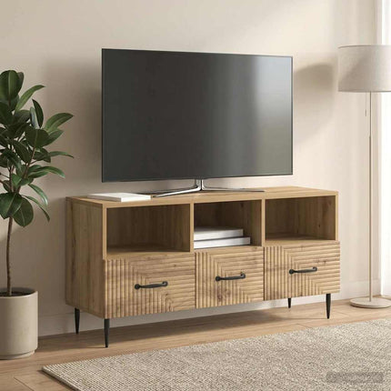 TV-skåp 102 x 34,5 x 50 cm Artisan-ek Konstruerat trä