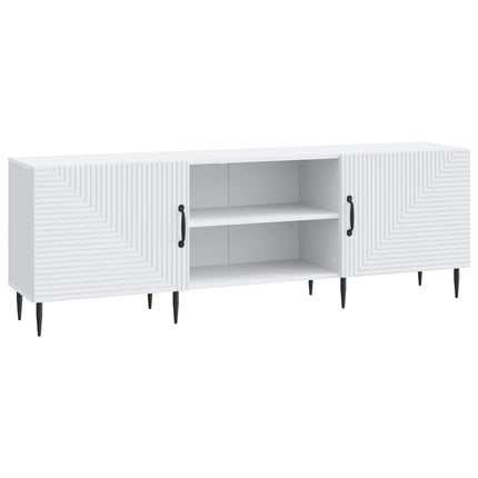 TV-skåp Vit 150 x 31 x 50 cm Konstruerat trä