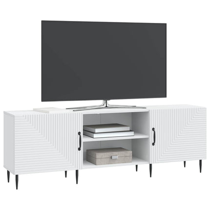 TV-skåp Vit 150 x 31 x 50 cm Konstruerat trä
