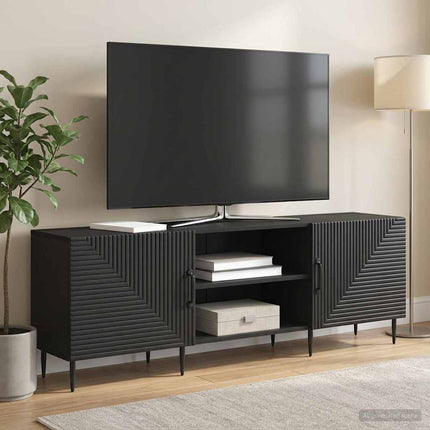 TV-skåp Svart 150 x 31 x 50 cm Konstruerat trä