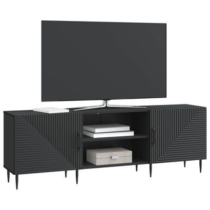 TV-skåp Svart 150 x 31 x 50 cm Konstruerat trä