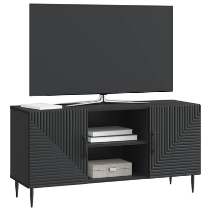 TV-skåp Svart 102 x 34,5 x 50 cm Konstruerat trä
