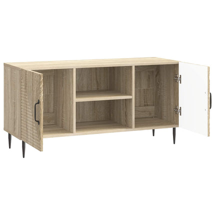 TV-skåp Sonoma-ek 102 x 34,5 x 50 cm Konstruerat trä