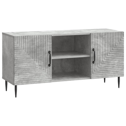 TV-skåp Betonggrå 102 x 34,5 x 50 cm Konstruerat trä