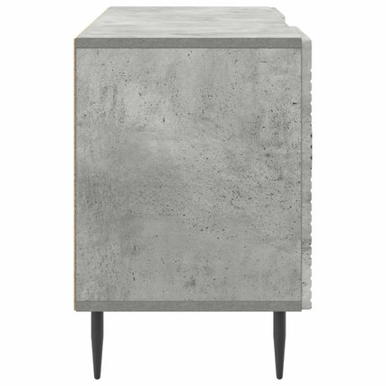 TV-skåp Betonggrå 102 x 34,5 x 50 cm Konstruerat trä
