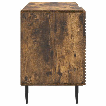 TV-skåp Rökt ek 102 x 34,5 x 50 cm Konstruerat trä