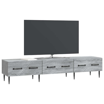 TV-skåp Grå sonoma-ek 147 x 34,5 x 30 cm Konstruerat trä