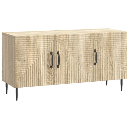 TV-skåp Sonoma-ek 99 x 34,5 x 50 cm Konstruerat trä