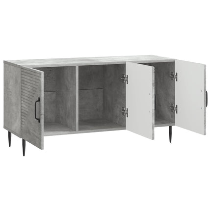 TV-skåp Betonggrå 99 x 34,5 x 50 cm Konstruerat trä