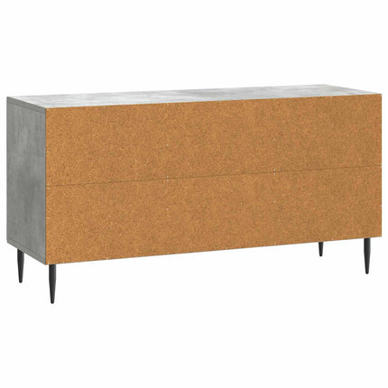 TV-skåp Betonggrå 99 x 34,5 x 50 cm Konstruerat trä