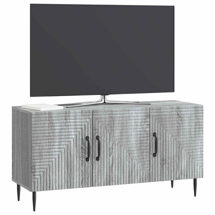 TV-skåp Grå sonoma-ek 99 x 34,5 x 50 cm Konstruerat trä