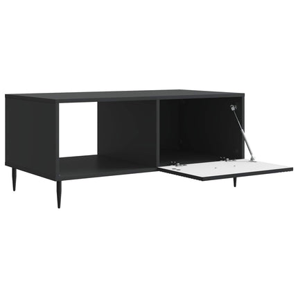 Kaffeebord Svart 90 x 50 x 40 cm Konstruerat trä