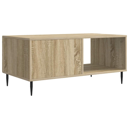 Kaffeebord Sonoma-ek 90 x 50 x 40 cm Konstruerat trä