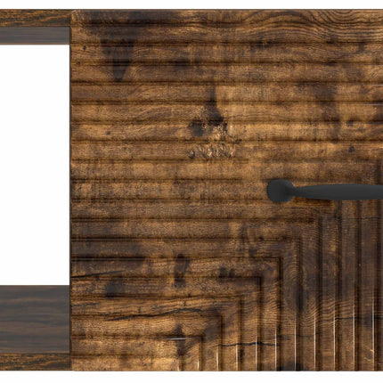 Kaffeebord Rökt ek 90 x 50 x 40 cm Konstruerat trä