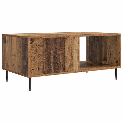 Kaffeebord Gammalt trä 90 x 50 x 40 cm Konstruerat trä