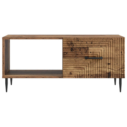 Kaffeebord Gammalt trä 90 x 50 x 40 cm Konstruerat trä