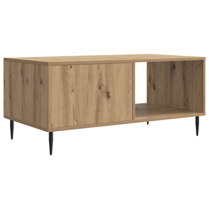 Kaffeebord Artisan-ek 90 x 50 x 40 cm Konstruerat trä