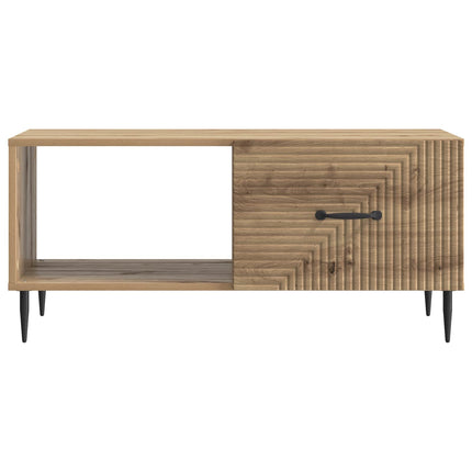 Kaffeebord Artisan-ek 90 x 50 x 40 cm Konstruerat trä