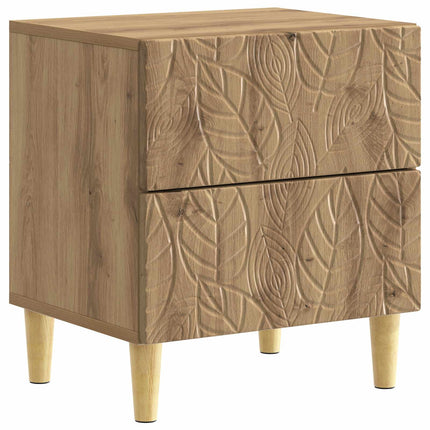 Sängbord Artisan-ek 43 x 34,5 x 48 cm Konstruerat trä