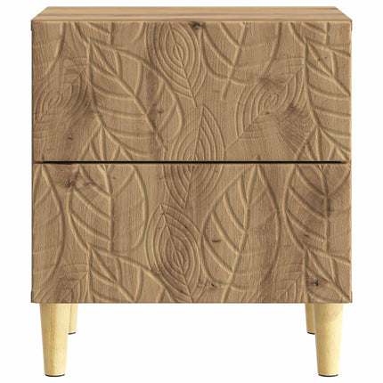 Sängbord Artisan-ek 43 x 34,5 x 48 cm Konstruerat trä