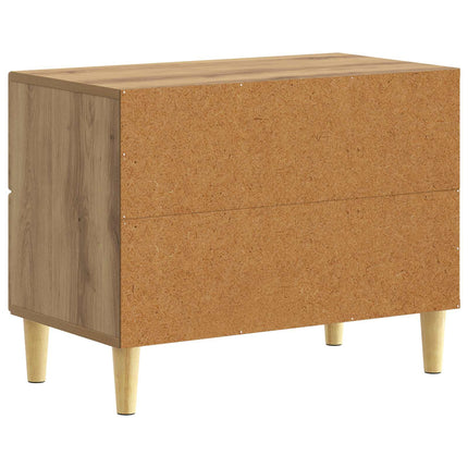 Sängbord Artisan-ek 62 x 34,5 x 48 cm Konstruerat trä