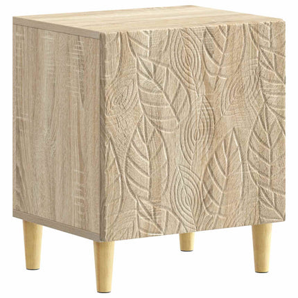 Sängbord Sonoma-ek 43 x 34,5 x 50 cm Konstruerat trä