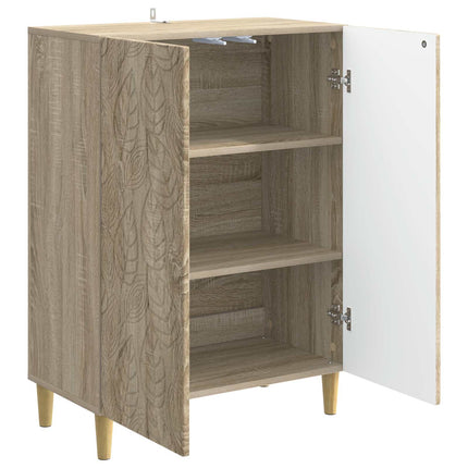 Sideboard Sonoma-ek 66 x 34,5 x 90 cm Konstruerat trä