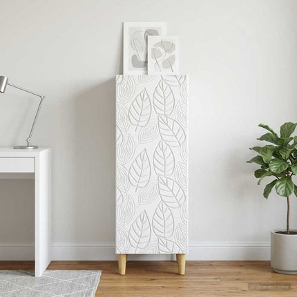 Sideboard Vit 33 x 34,5 x 90 cm Konstruerat trä