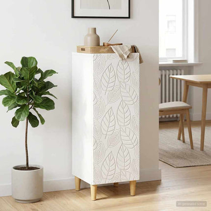 Sideboard Vit 33 x 34,5 x 90 cm Konstruerat trä