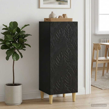 Sideboard Svart 33 x 34,5 x 90 cm Konstruerat trä