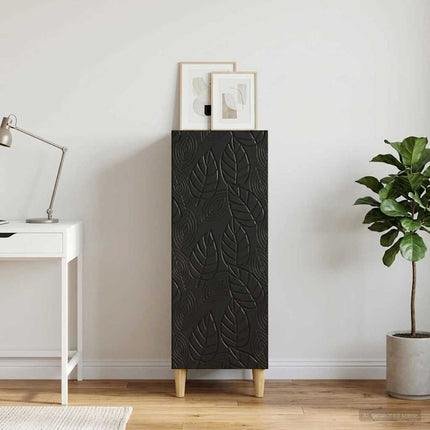 Sideboard Svart 33 x 34,5 x 90 cm Konstruerat trä