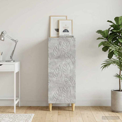 Sideboard Betonggrå 33 x 34,5 x 90 cm Konstruerat trä
