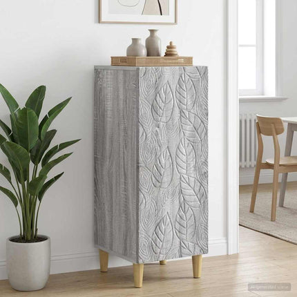 Sideboard Grå Sonoma 33 x 34,5 x 90 cm Konstruerat trä