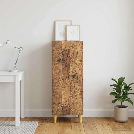 Sideboard Gammalt trä 33 x 34,5 x 90 cm Konstruerat trä