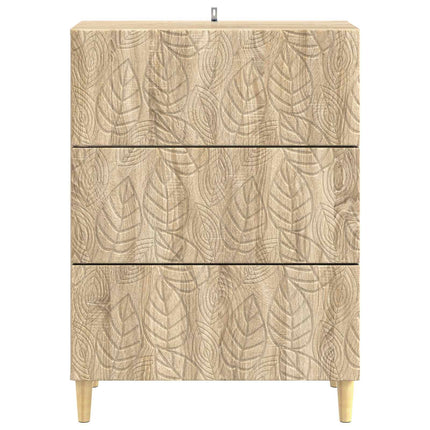 Lådans skåp Sonoma-ek 66 x 34,5 x 90 cm Konstruerat trä