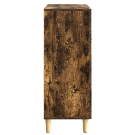 Lådans skåp Rökt ek 66 x 34,5 x 90 cm Konstruerat trä