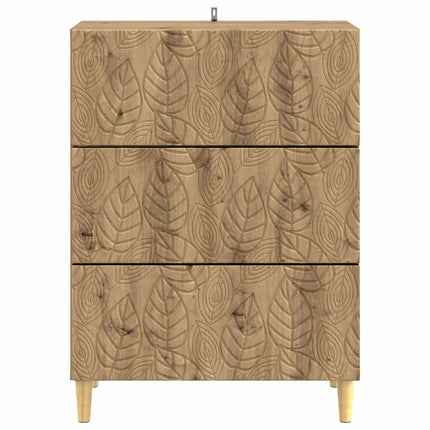 Lådans skåp Artisan-ek 66 x 34,5 x 90 cm Konstruerat trä