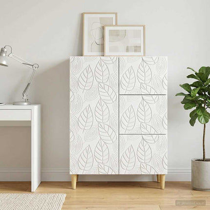 Sideboard Vit 66 x 34,5 x 90 cm Konstruerat trä