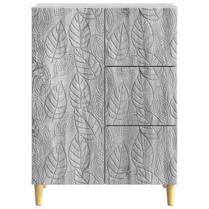 Sideboard Grå Sonoma 66 x 34,5 x 90 cm Konstruerat trä